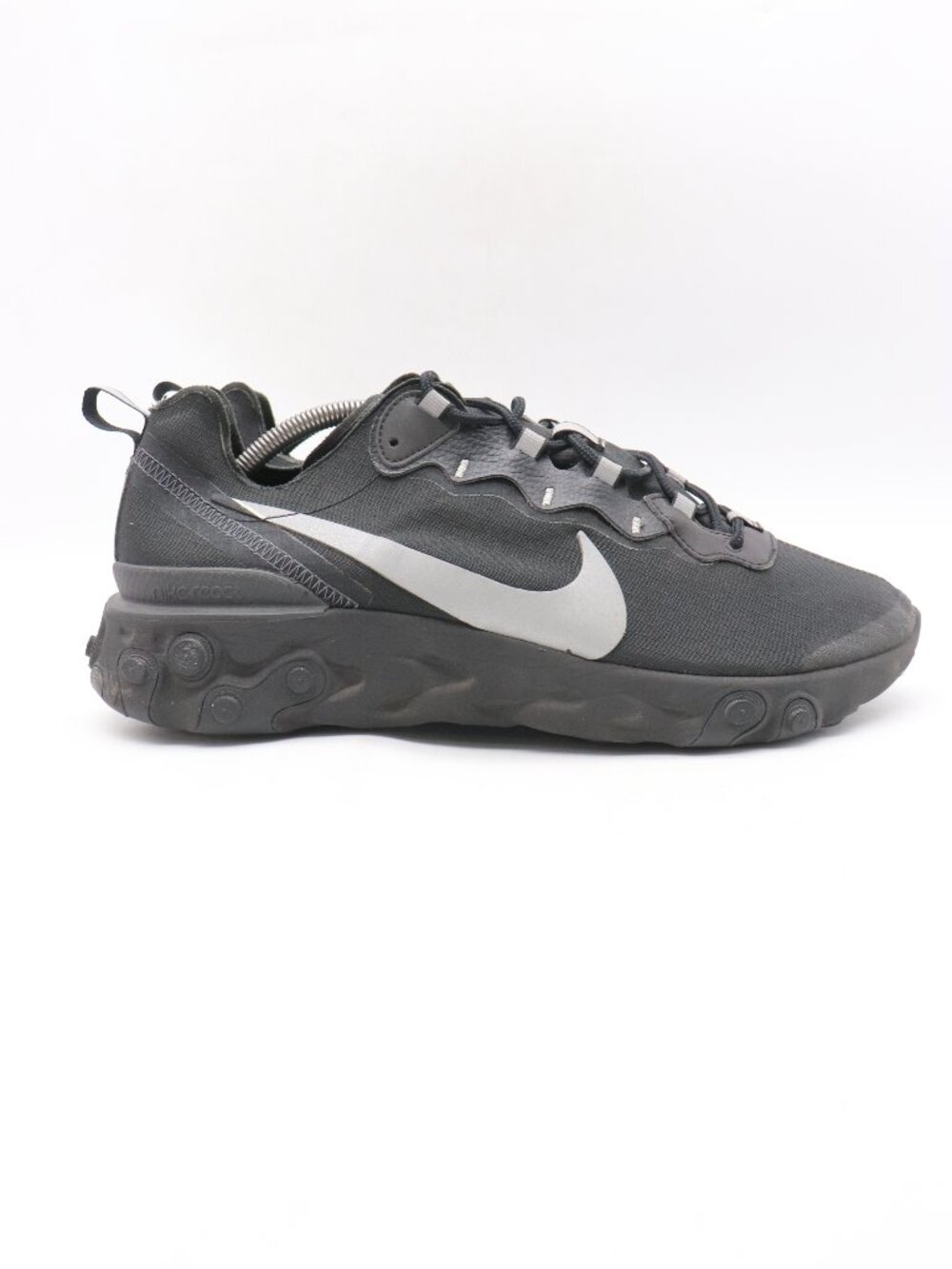 Nike React Men's Size 12 Element 55 SE Sneaker Shoes Black Anthracite BV1507-002
